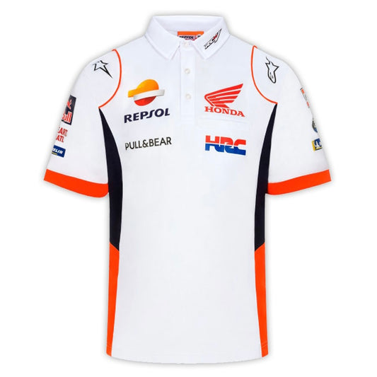 Polo equipo Repsol Blanco 2022 - Moto GP