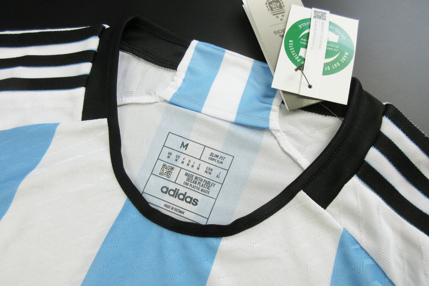 Camiseta Argentina 2022-2023 Local Tres estrellas - Version Pro Player