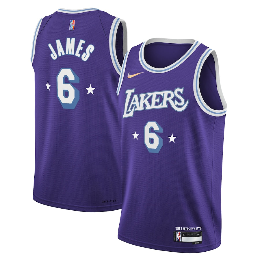 Camiseta Los Angeles Lakers - City Edition - 21/22