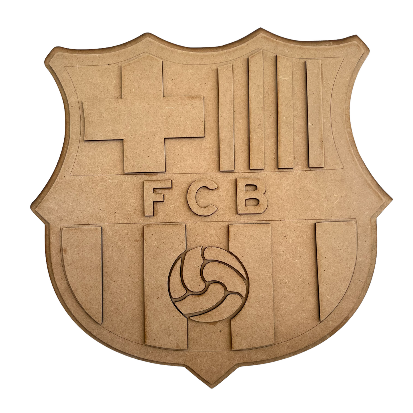 Escudo Barcelona 3D - Decoración