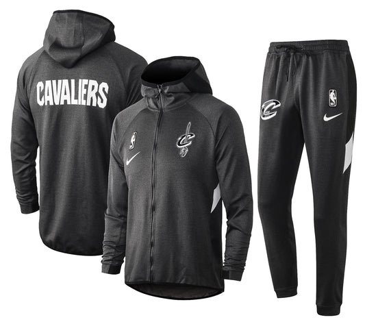Chándal NBA Cleveland Cavaliers 21/22 Black - Cremallera Completo