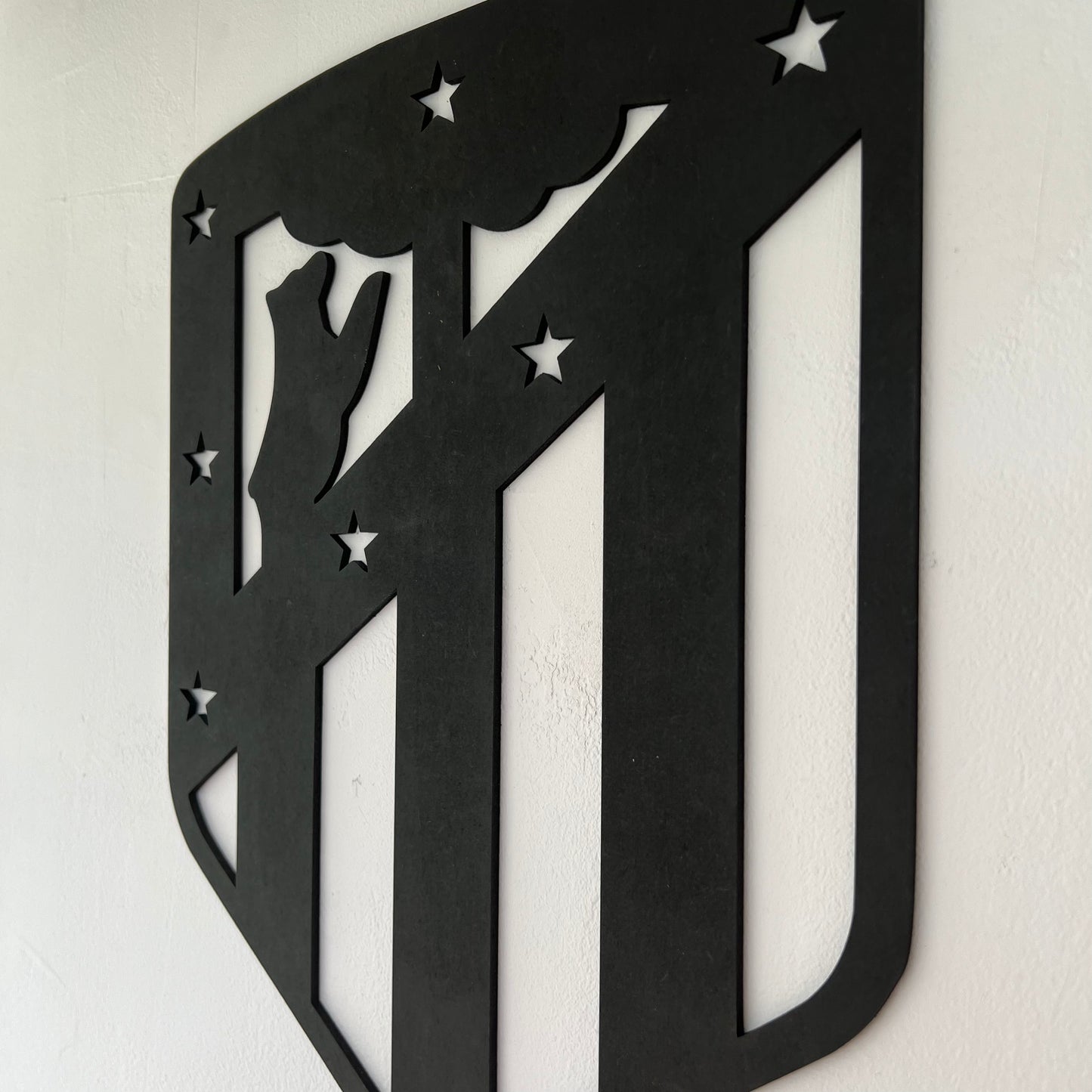 Escudo Atlético de Madrid Negro - Decoración