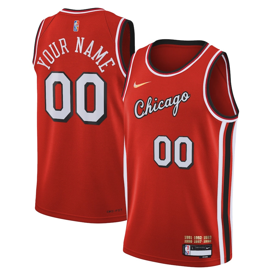 Camiseta Chicago Bulls - City Edition - 21/22