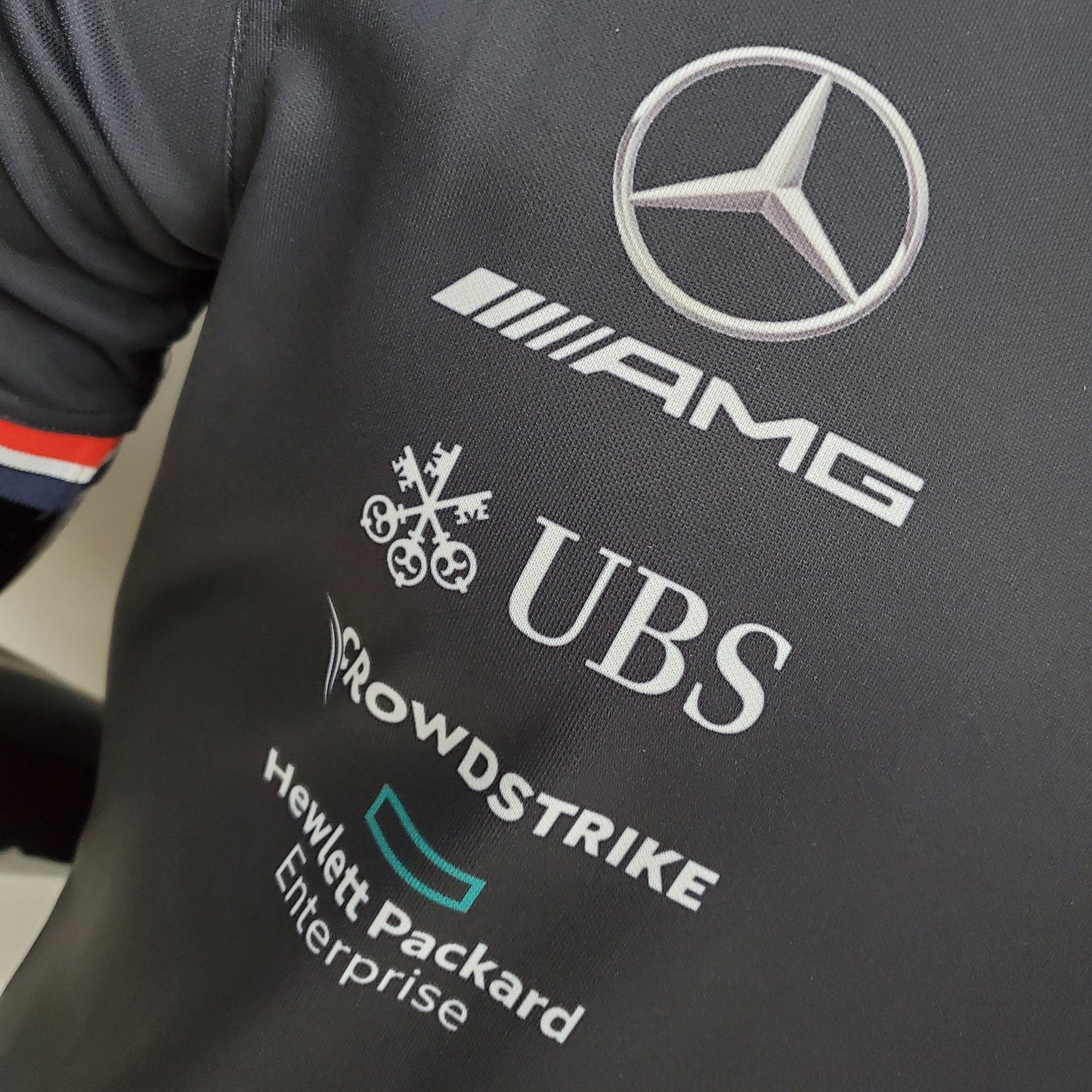 Camiseta Equipo Mercedes 2022 Black