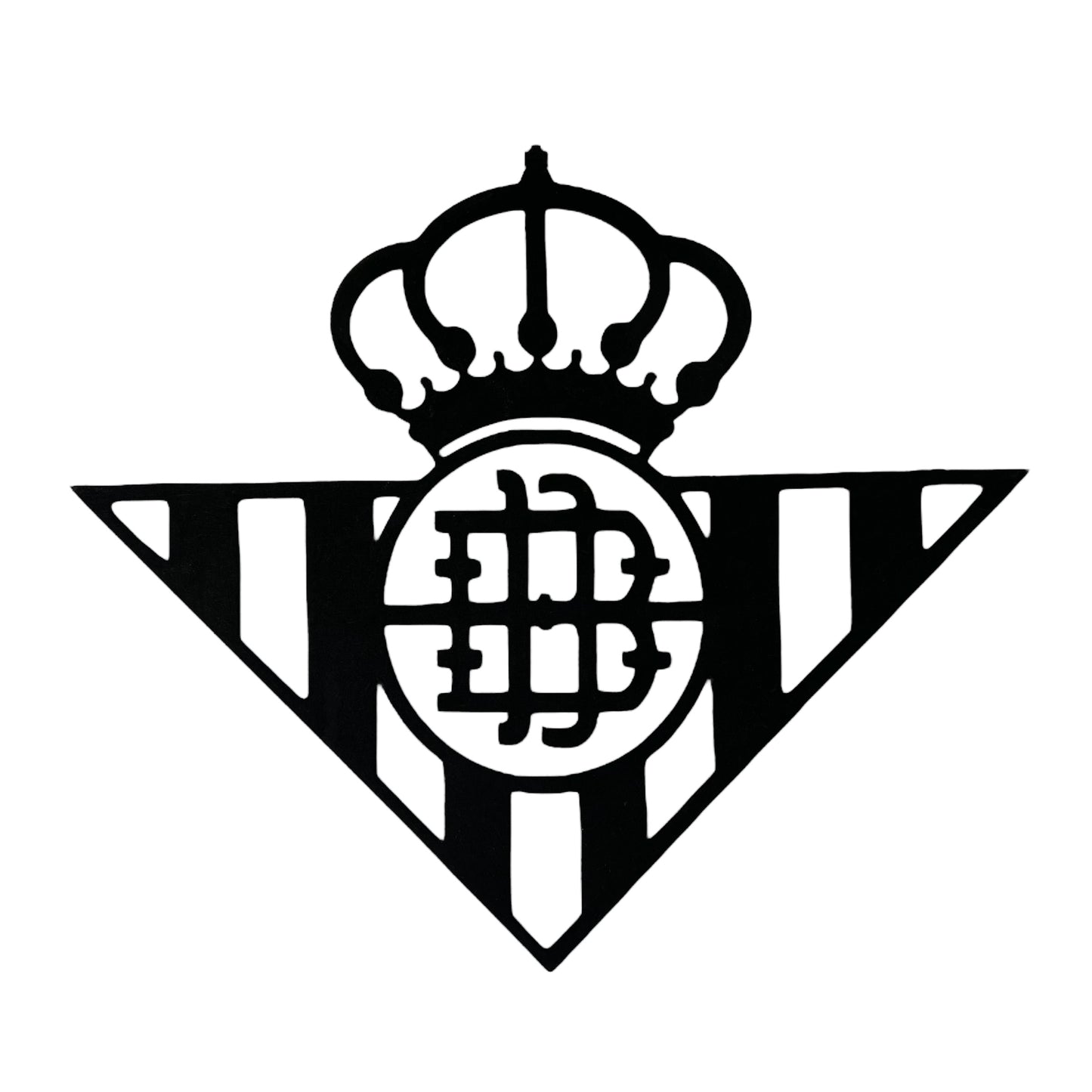 Escudo Real Betis Balompié Negro - Decoración