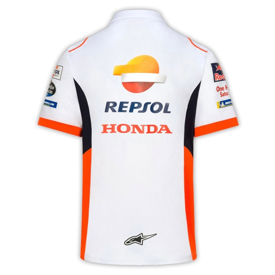 Polo equipo Repsol Blanco 2022 - Moto GP