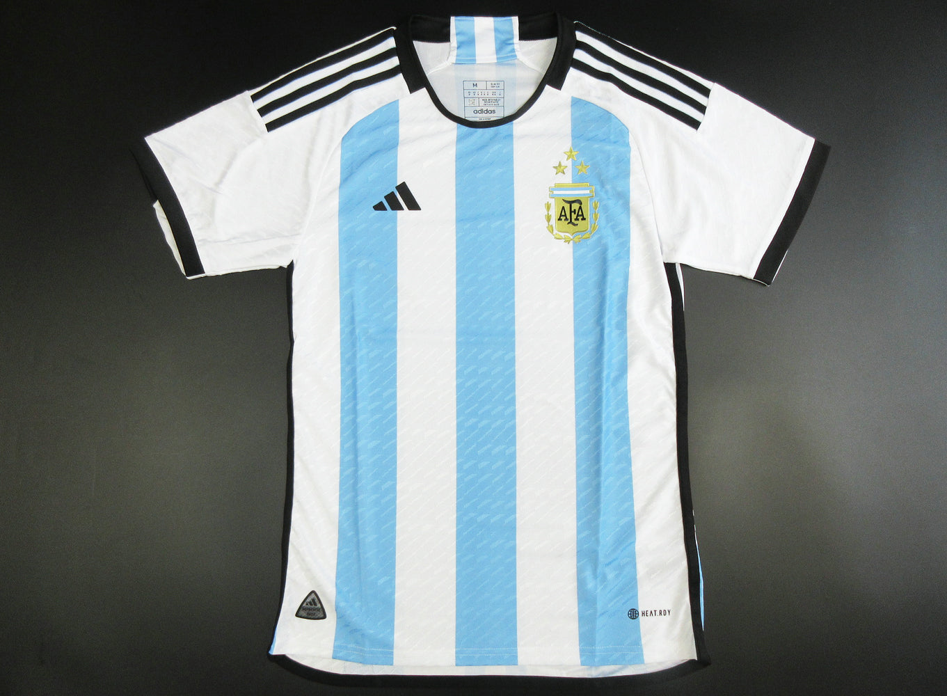 Camiseta Argentina 2022-2023 Local Tres estrellas - Version Pro Player