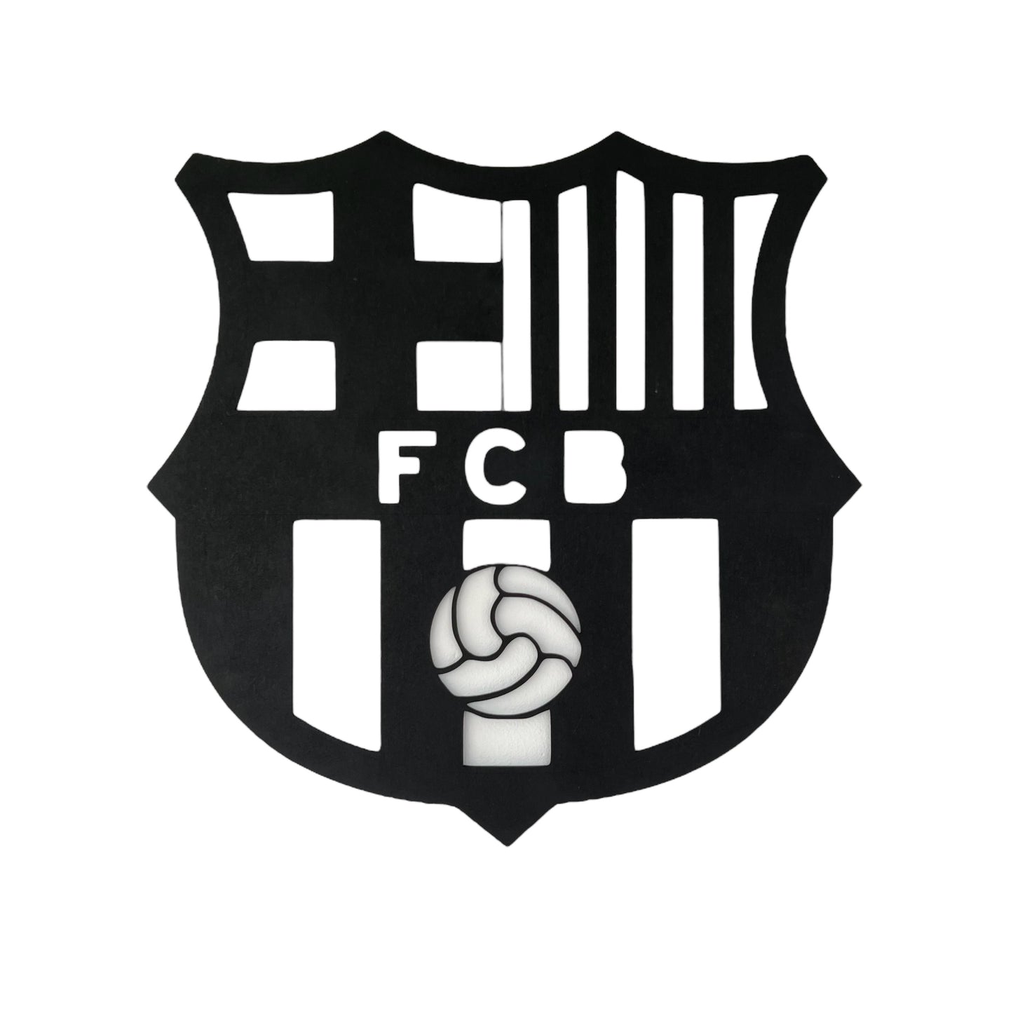 Escudo Barcelona Negro - Decoración