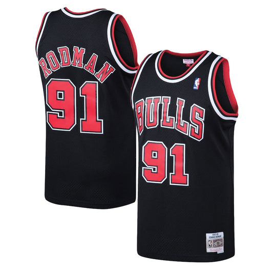 Camiseta Chicago Bulls Dennis Rodman - Mitchell & Ness-