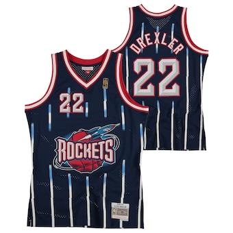 Camiseta Houston Rockets Drexler - Mitchell & Ness -