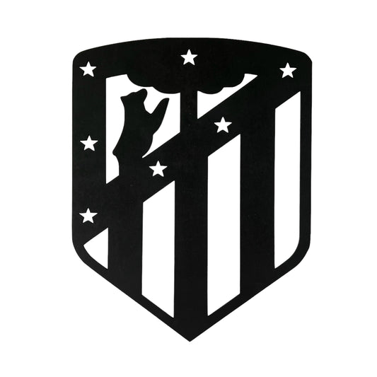 Escudo Atlético de Madrid Negro - Decoración