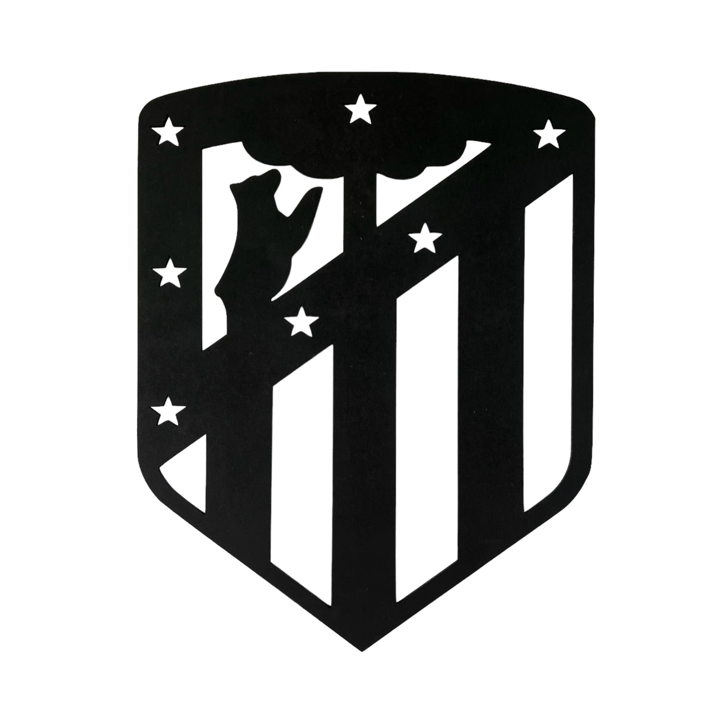 Escudo Atlético de Madrid Negro - Decoración