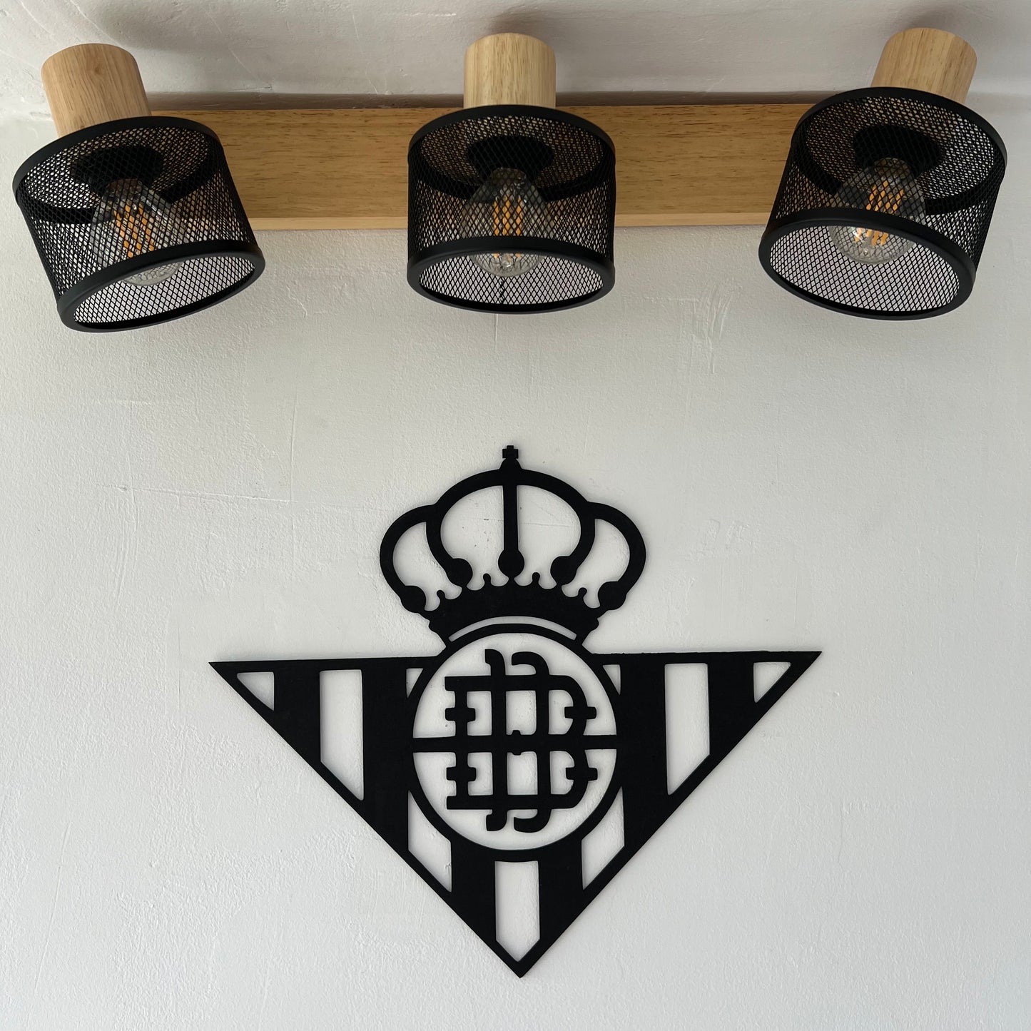 Escudo Real Betis Balompié Negro - Decoración