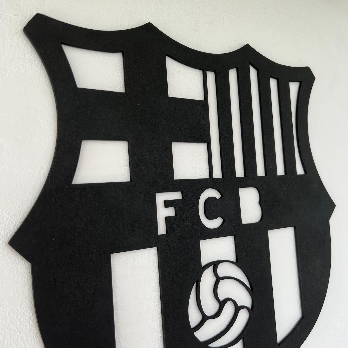 Escudo Barcelona Negro - Decoración