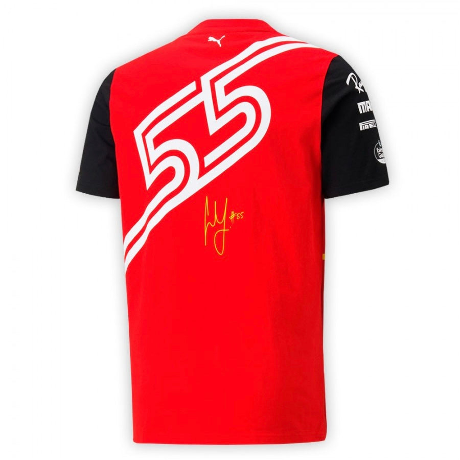 Camiseta Ferrari #Carlos Sainz 55 2022